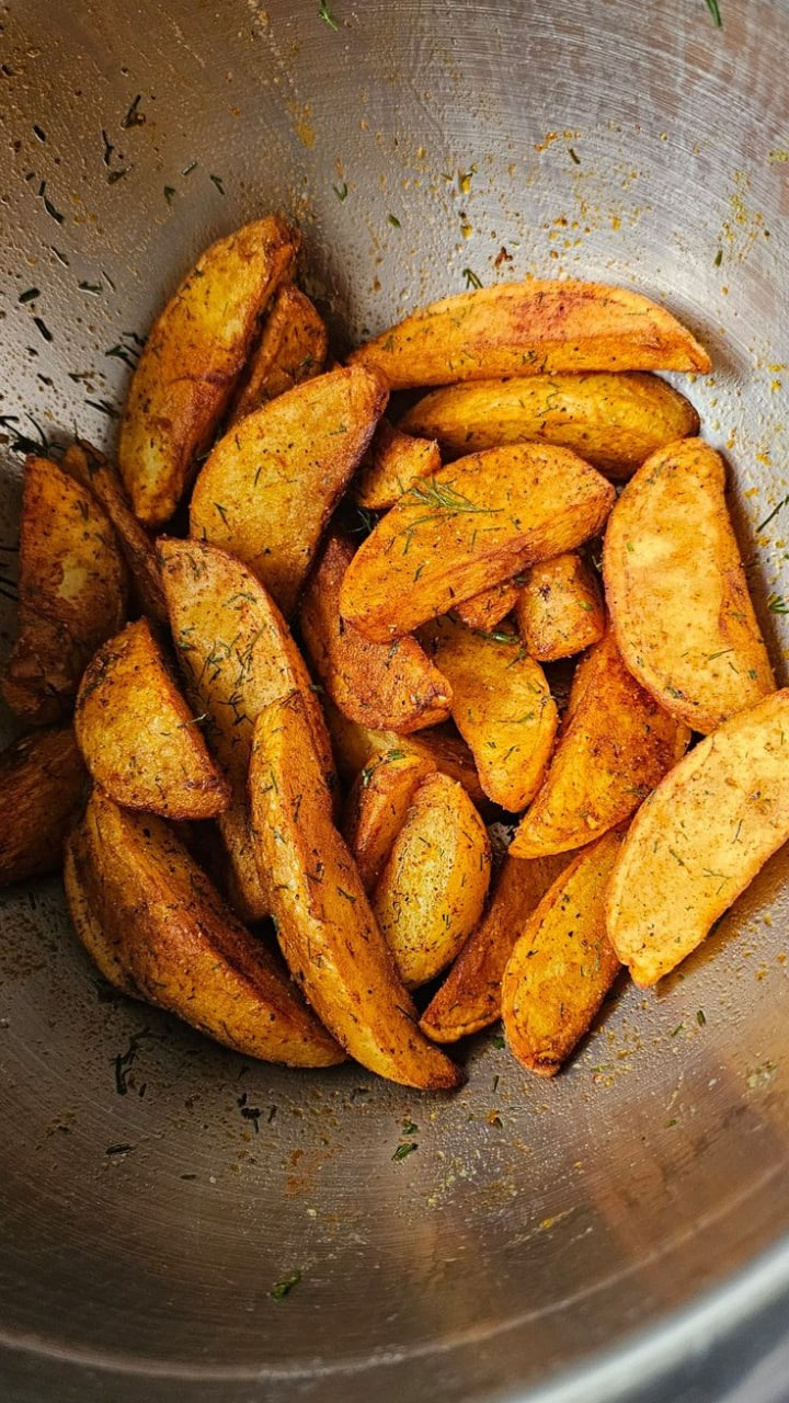 Batatas rústicas temperadas